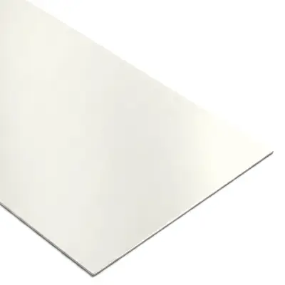 Tôle Plane 0,75 mm Prélaquée 1220 × 3000 mm Originel Coton 201