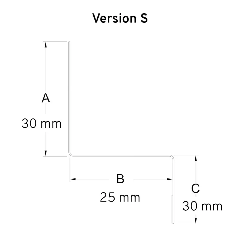Bavette de Finition pour Bardages Métalliques — vue 4